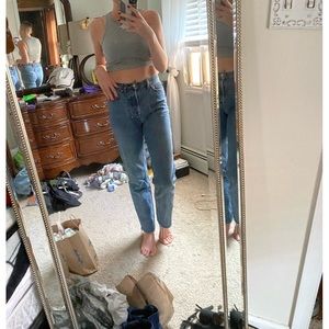 Urban Outfitters BDG cutoff high rise mom jeans